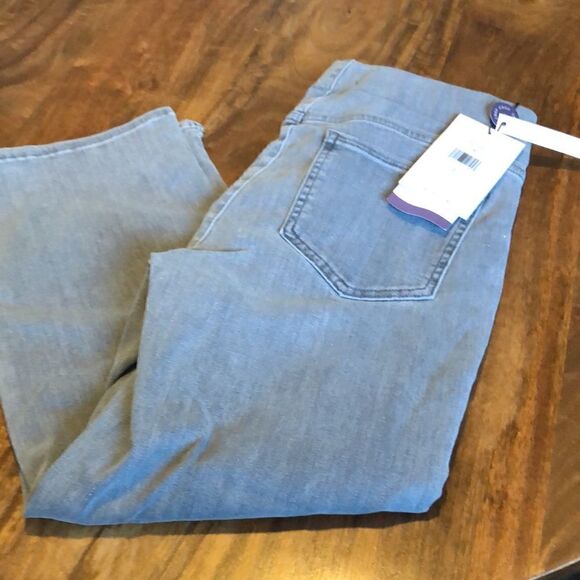 NYDJ Spanspring Pull-On Dakota Capri Jeans- Palmas Size Small - Picture 4 of 11